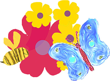 BienenBlumen-Garten